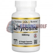 L-Tyrosine [Тирозин] (500 мг x 60 капс), California Gold Nutrition