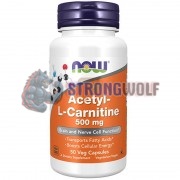 Acetyl L-Carnitine (500 мг x 50 капс), NOW Foods