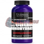 Creatine Monohydrate [100% Micronized Powder] (300 гр: 60 порций), Ultimate Nutrition