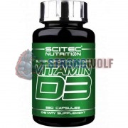 Vitamin D3 (250 шт по 12, 5 мкг: 500 ме), Scitec Nutrition