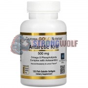 Antarctic Krill [Rimfrost] (120 шт по 500 мг), California Gold Nutrition
