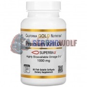 Premium Krill Oil [SUPERBA2®] (60 шт по 1000 мг), California Gold Nutrition