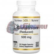 L-Glutathione [Reduced] (120 шт по 500 мг), California Gold Nutrition