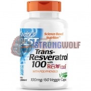 Trans-Resveratrol 100 [with ResVinol®] (60 шт), Doctor's Best