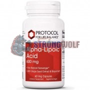 Alpha Lipoic Acid (60 шт по 600 мг), Protocol For Life Balance