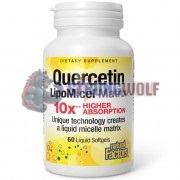 Quercetin [LipoMicel Matrix] (60 шт), Natural Factors