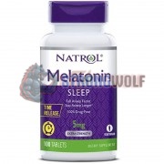 Melatonin [Time Release] (100 шт по 5 мг), Natrol