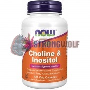 Choline & Inositol (100 шт по 500 мг), NOW Foods