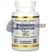 Magnesium Bisglycinate TRAACS® (60 шт), California Gold Nutrition