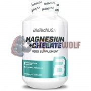 Magnesium + Chelate (60 шт по 250 мг), Biotech USA