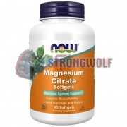 Magnesium Citrate (90 шт), NOW Foods