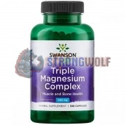 Triple Magnesium Complex (100 шт по 400 мг), Swanson