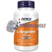 L-Arginine (250 шт по 500 мг), NOW Foods